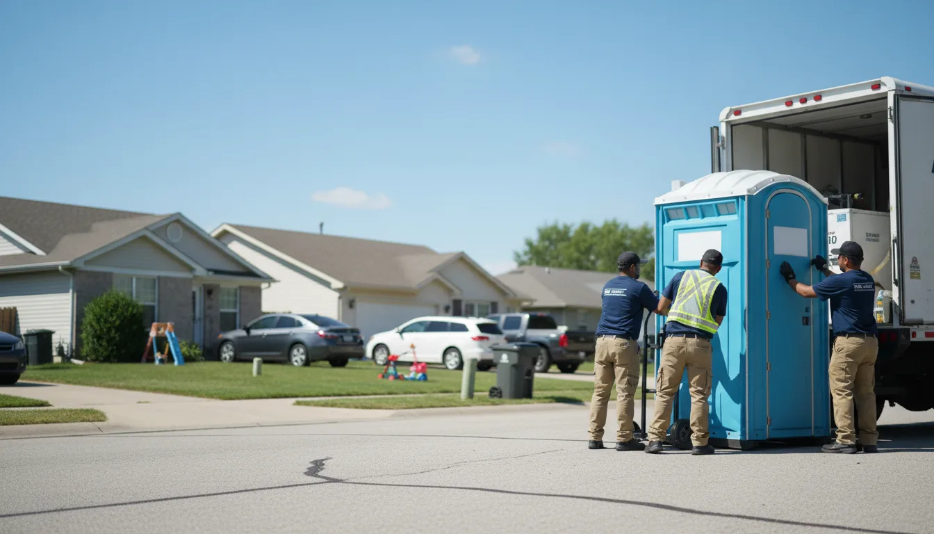 Standard Porta Potty Rentals in Media, IL near me